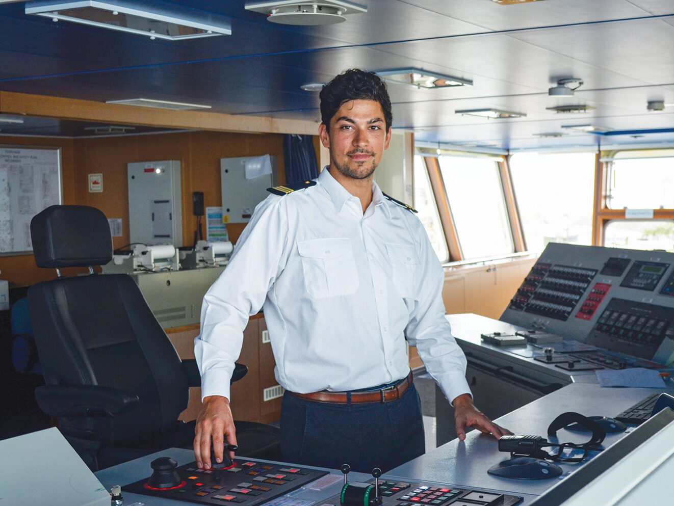 Rencontre avec Guillaume Giraud, second capitaine sur le Ferrymar