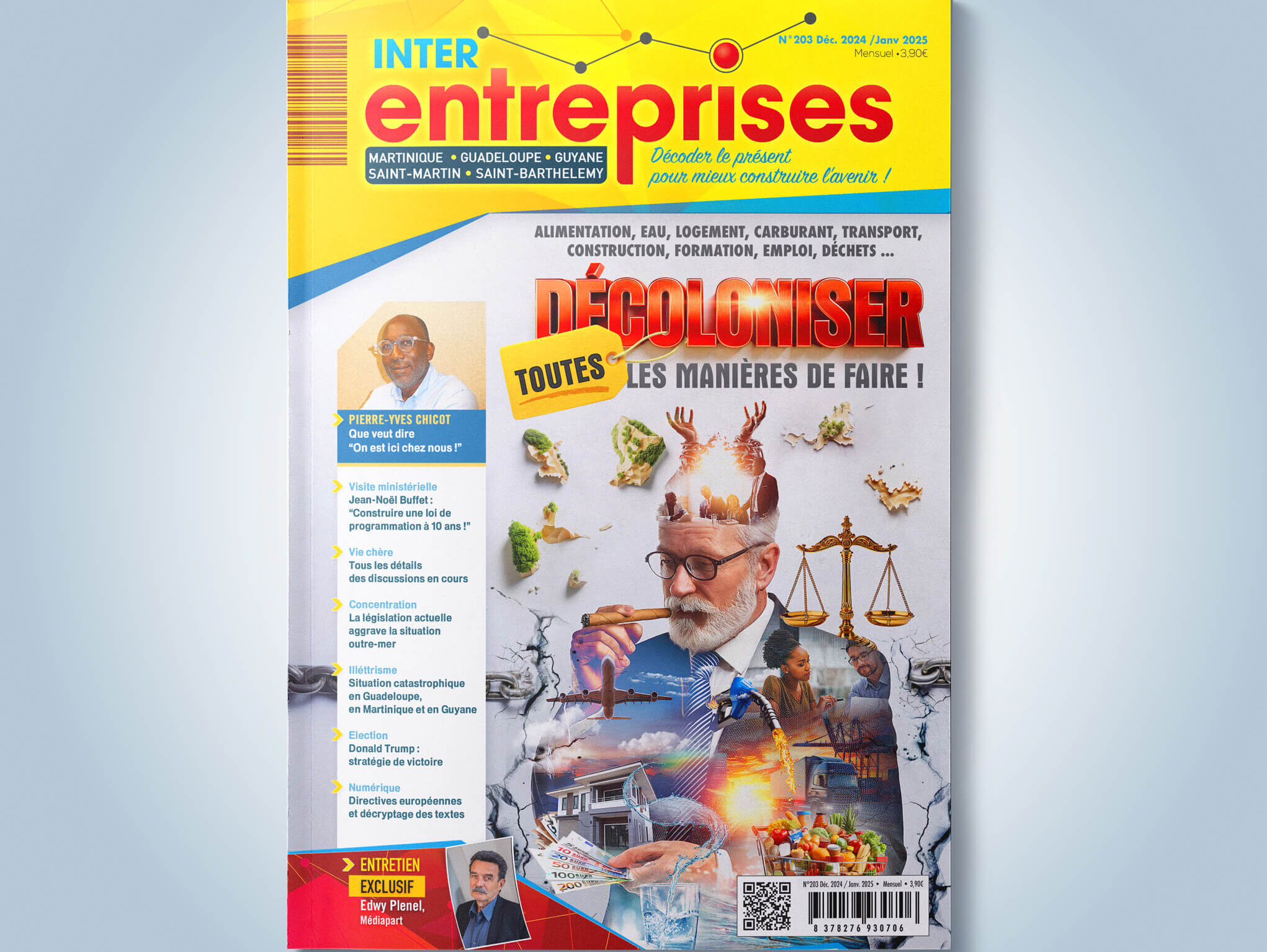 Magazine  Inter-Entreprises n°203 – Décoloniser toutes les manières de faire !